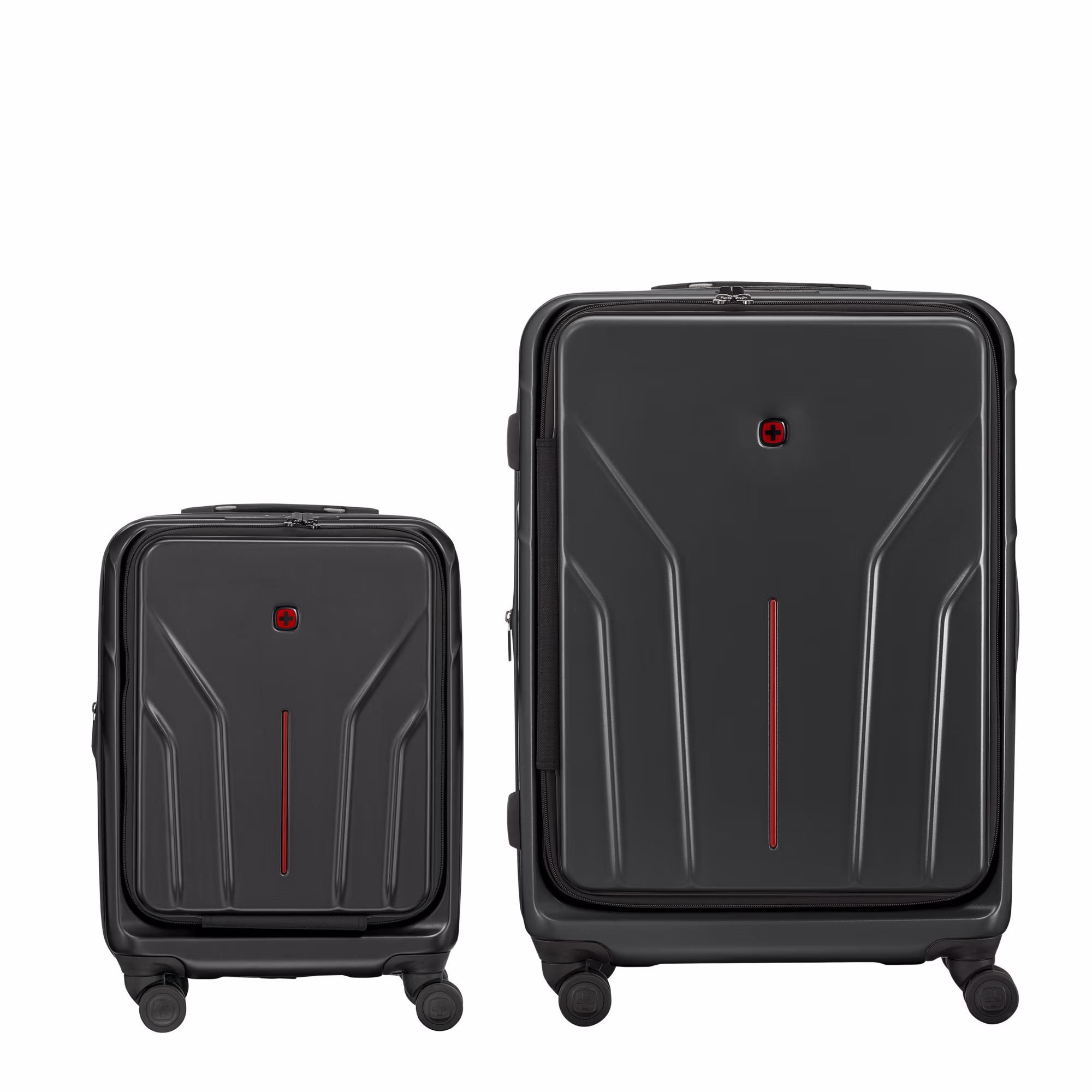 WENGER Amplix 2pc Luggage Set Black