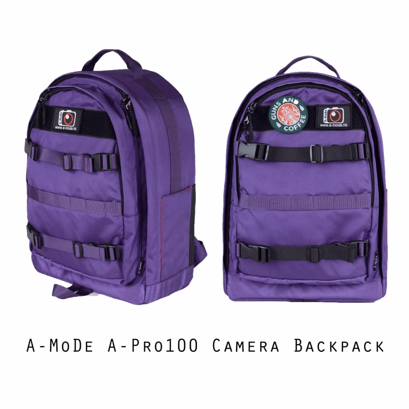 A-MoDe A-Pro100 Camera Backpack Purple