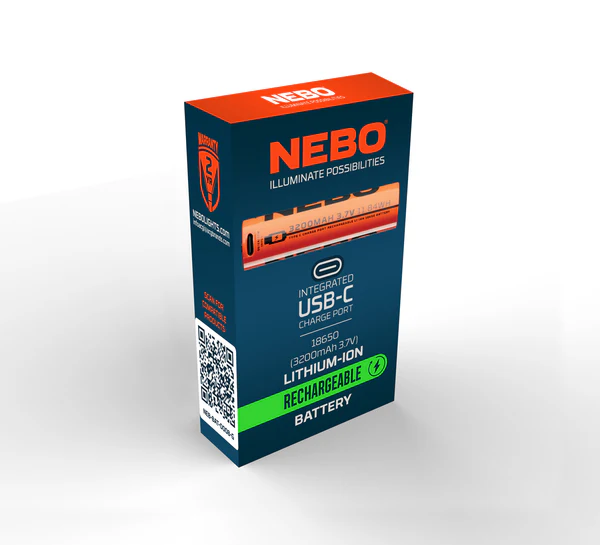 NEBO Rechargeable Battery 18650-2