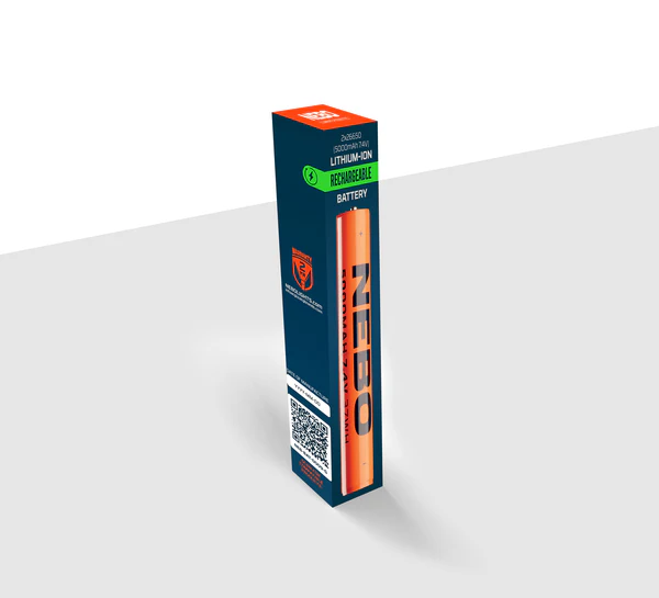 NEBO Rechargeable Battery 2 x 26650-2