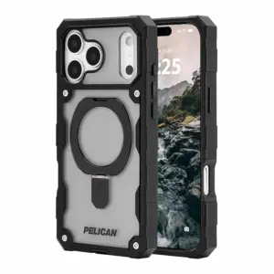 Pelican Shield MagSafe Case with Stand for iPhone 17 Pro Max - Smoke