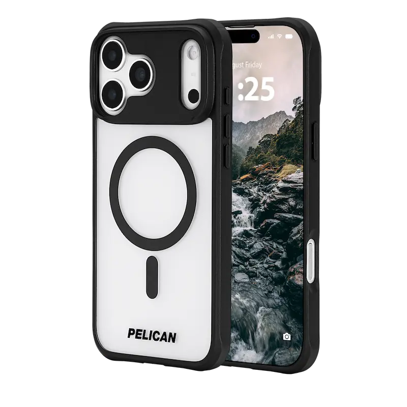 Pelican Ranger MagSafe Case for iPhone 17 Pro Max - Clear / Black Frosted