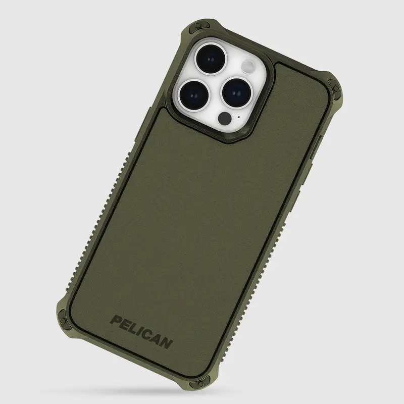 Pelican Guardian MagSafe Case for iPhone 15 Pro Max olive-6