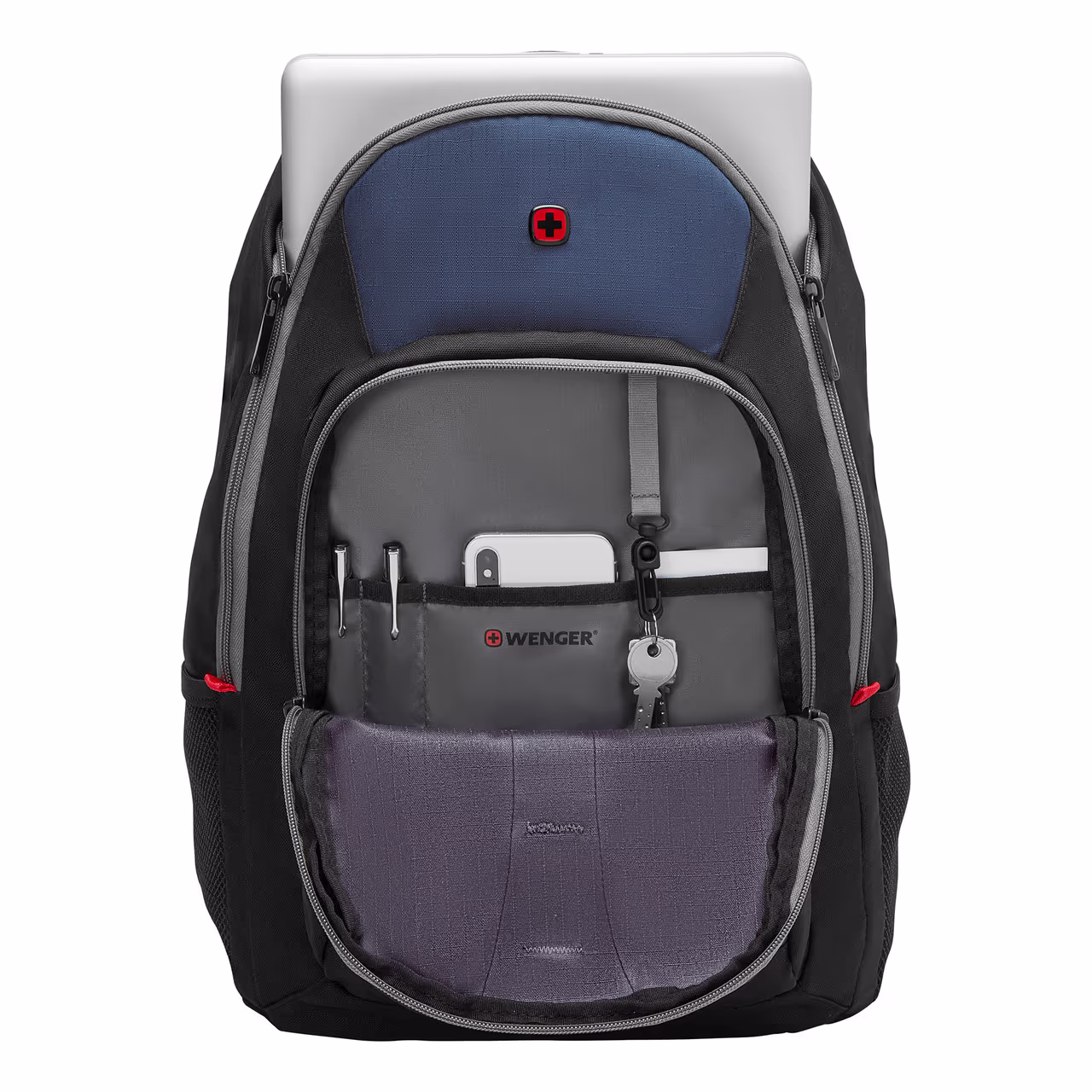Wenger Mars 16" Laptop Backpack | Blue - Image 4
