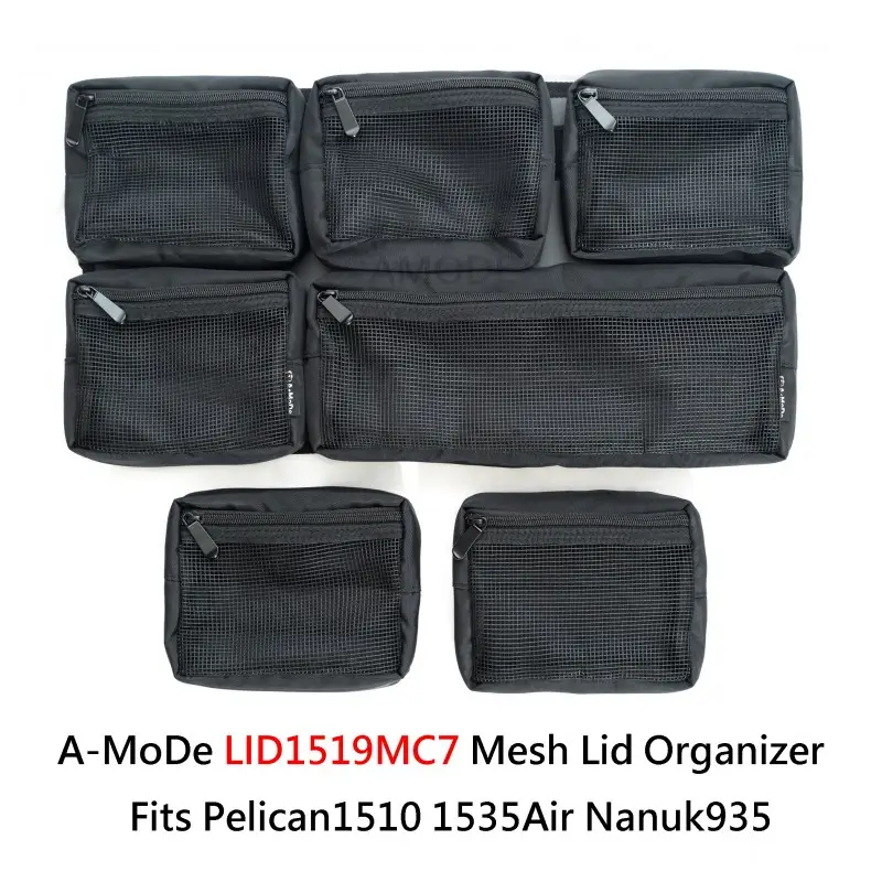 a mode lid1519mc7 mesh lid organizer for pelican 1510