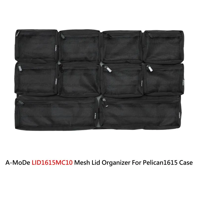 a mode lid1615mc10 mesh lid organizer for pelican 1615 (removable design)