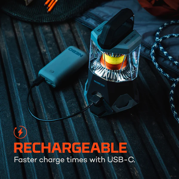 Nebo Galileo 1000 Rechargeable Lantern + Power Bank - Image 5