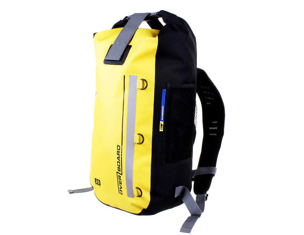 OverBoard Classic Waterproof Backpack 20 Litres Yellow