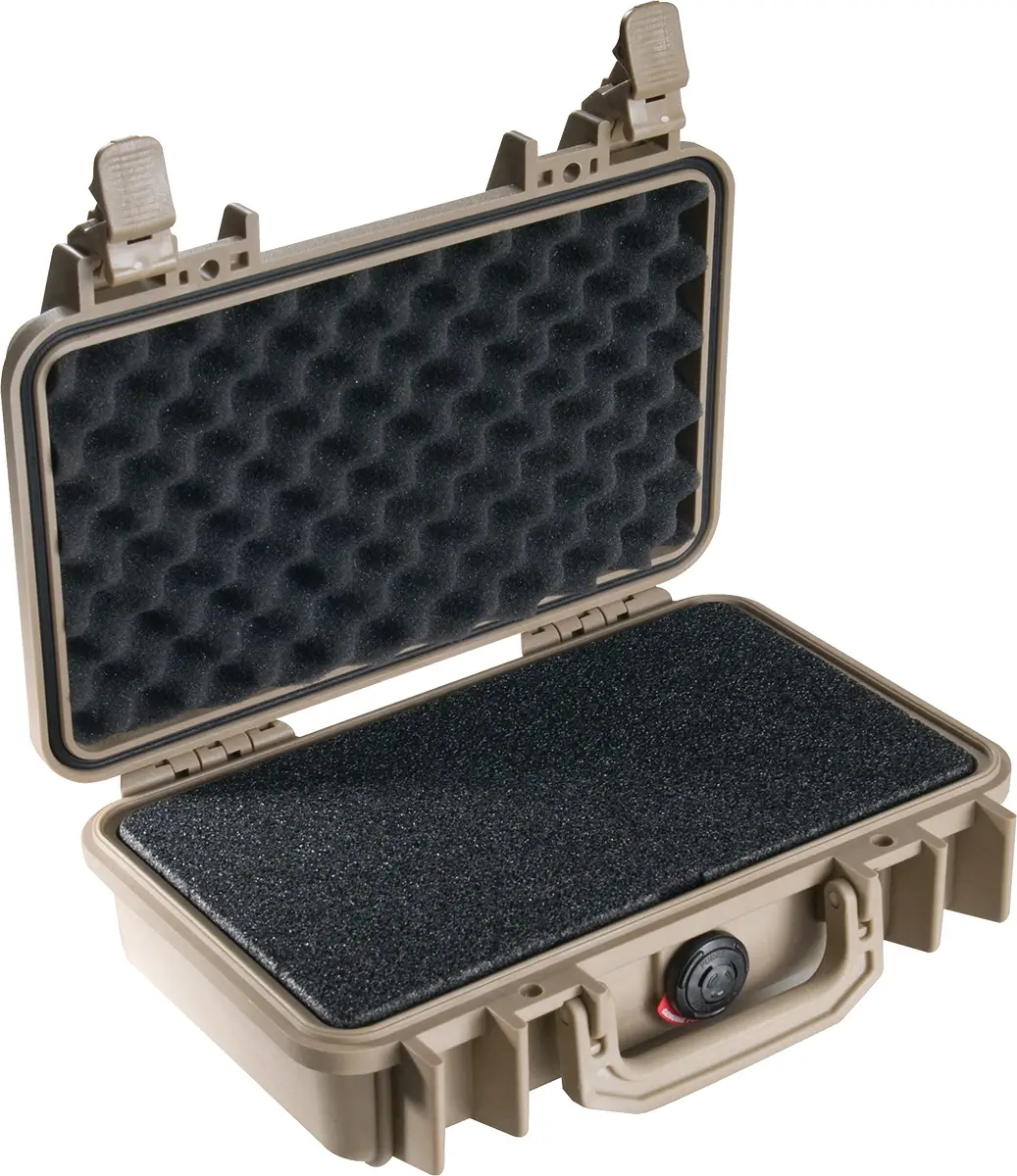 Pelican 1170 Case with Foam - tan