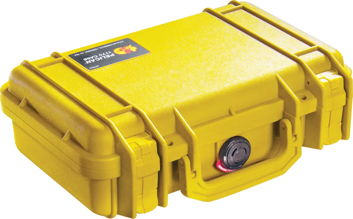 pelican 1170 case yellow