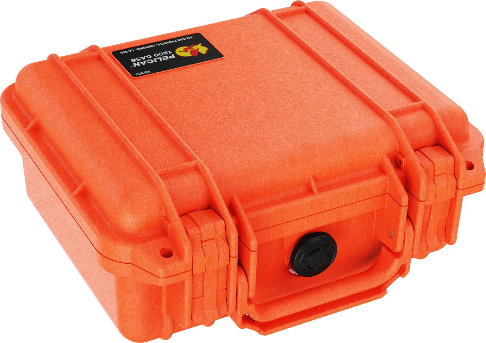 pelican 1200 protector case orange