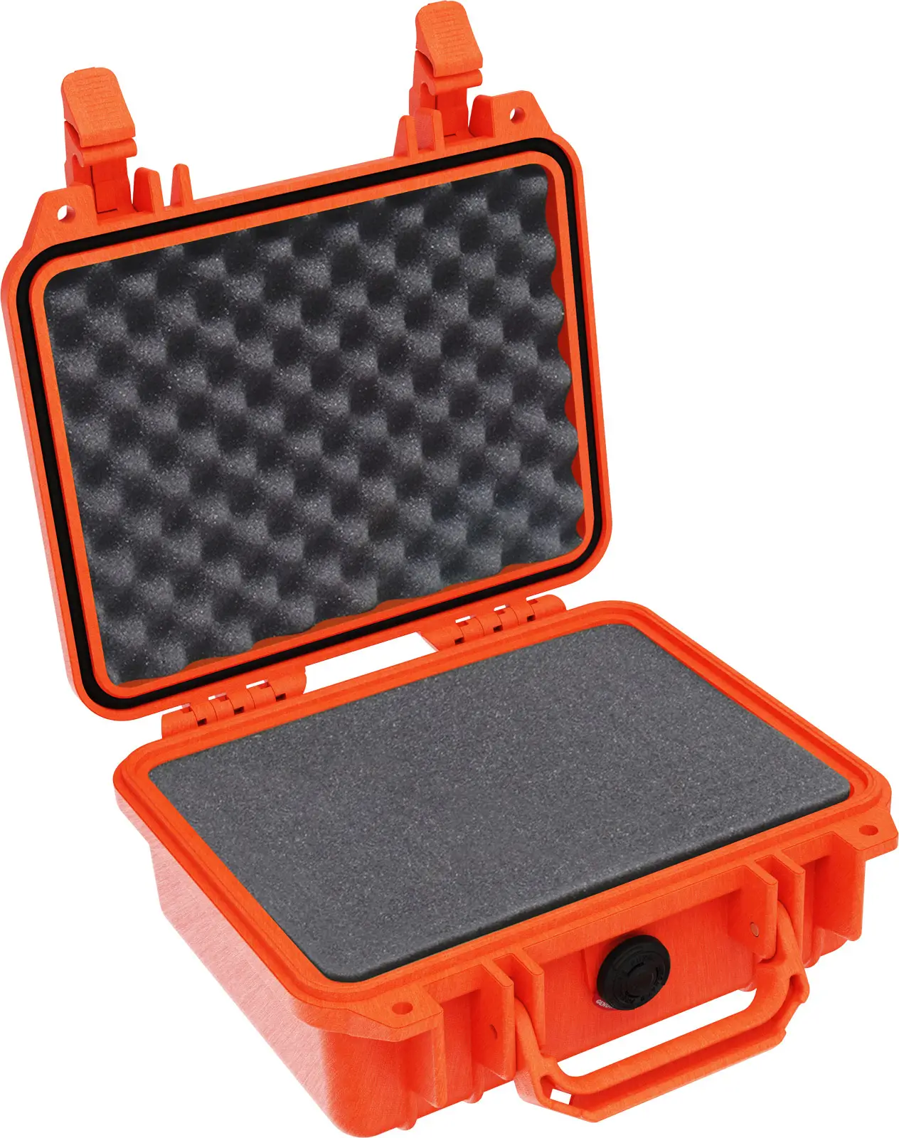 pelican 1200 protector case orange with foam