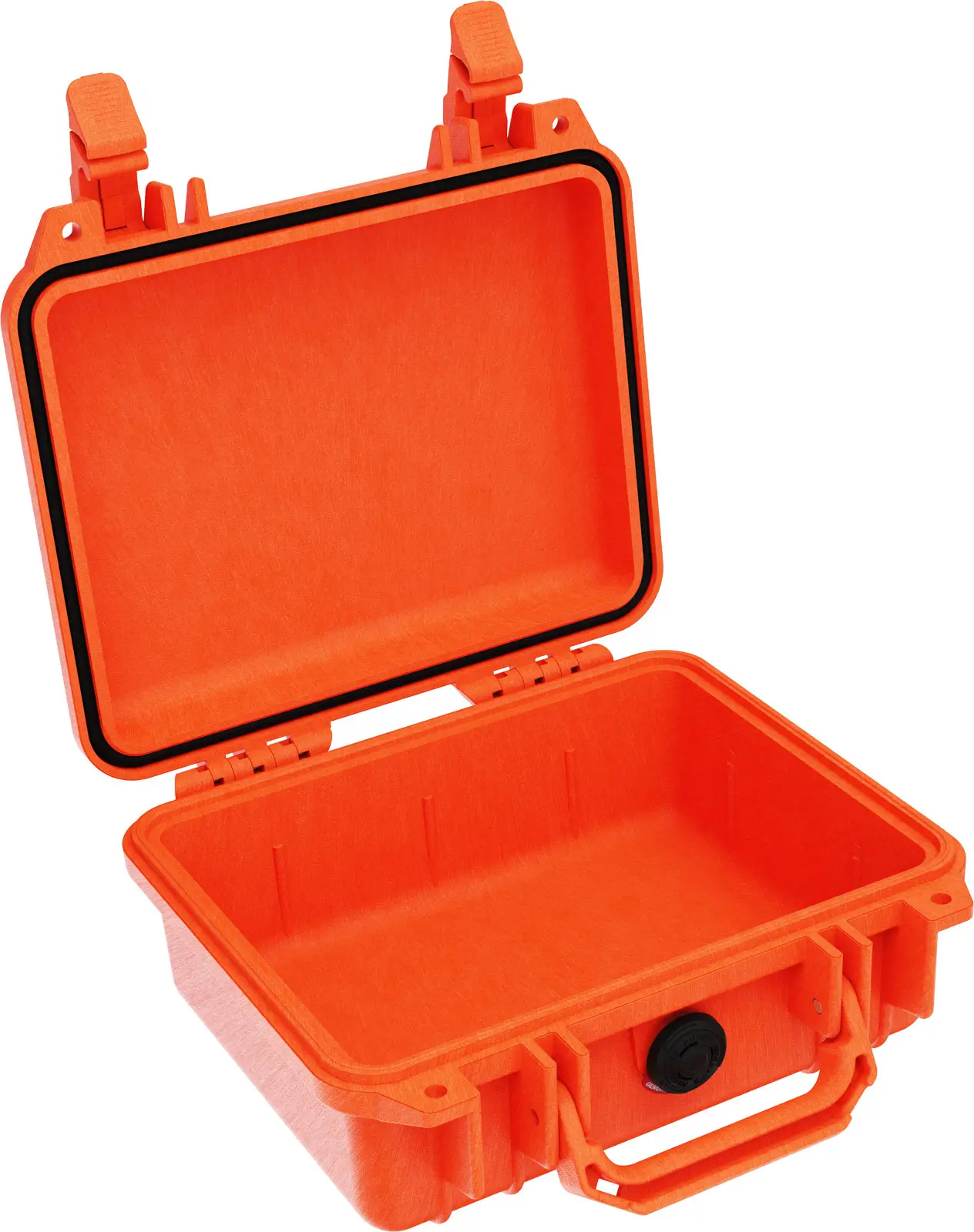 pelican 1200 protector case orange no foam