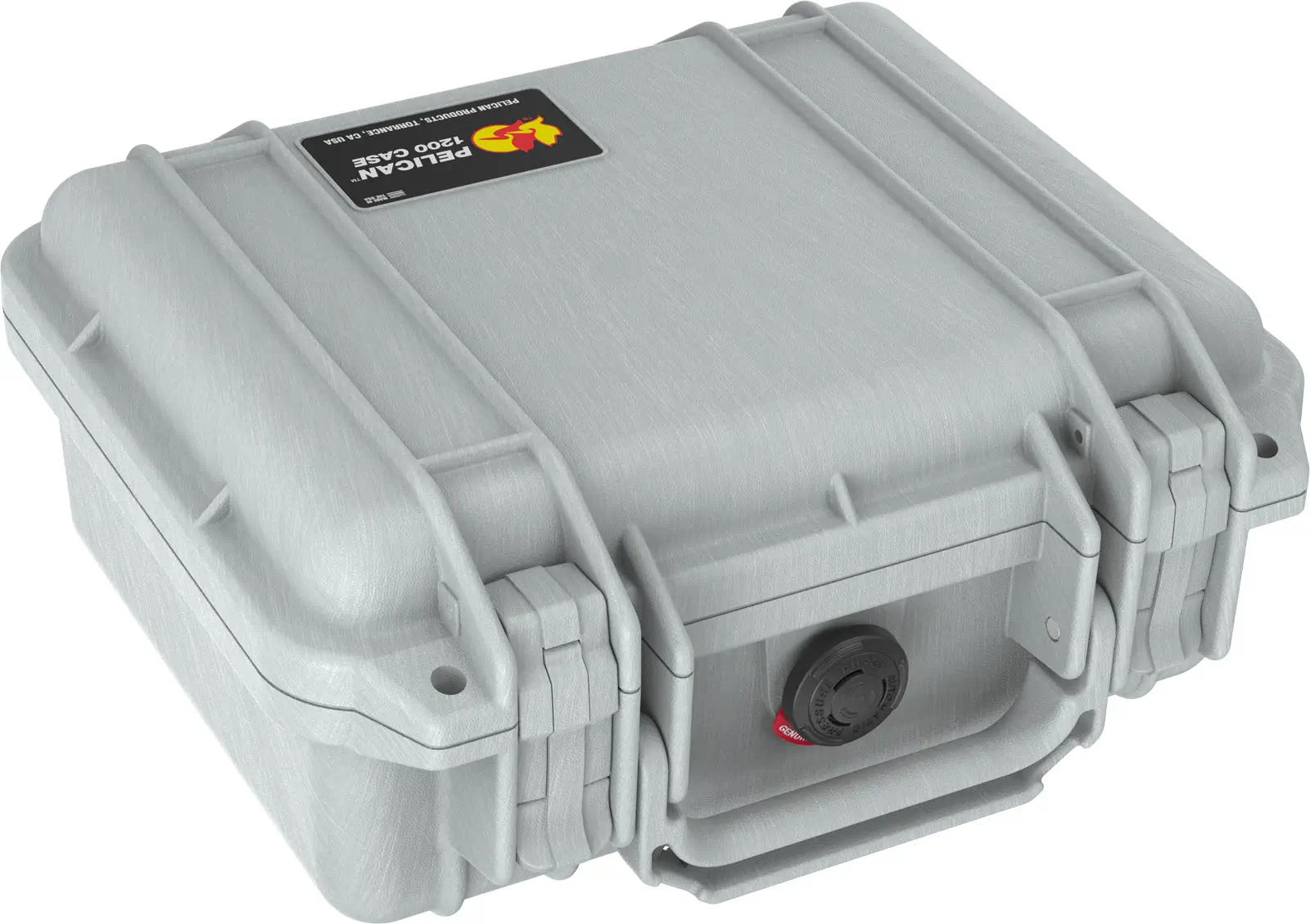 pelican 1200 protector case silver