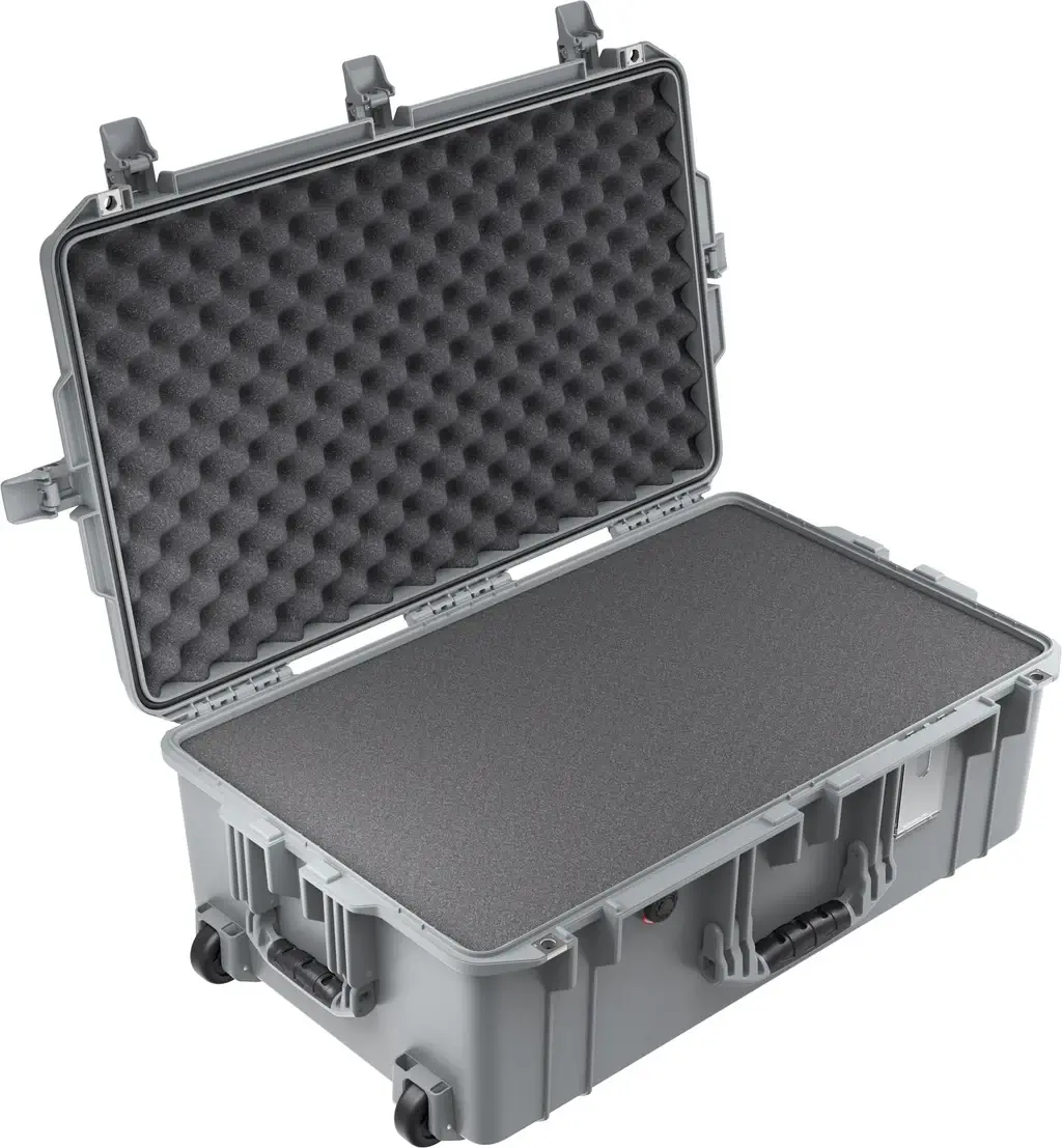 pelican 1595 air case - foam silver