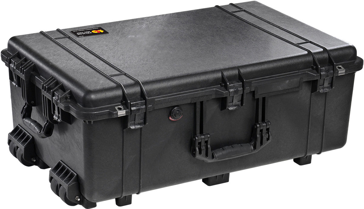 Pelican 1650 Protector Case with wheels and handle