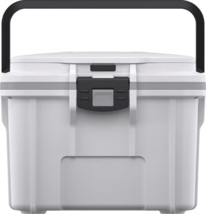 pelican 8qt hard cooler white gray