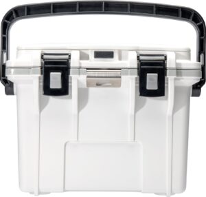 Pelican 14QT Personal Cooler - white/grey