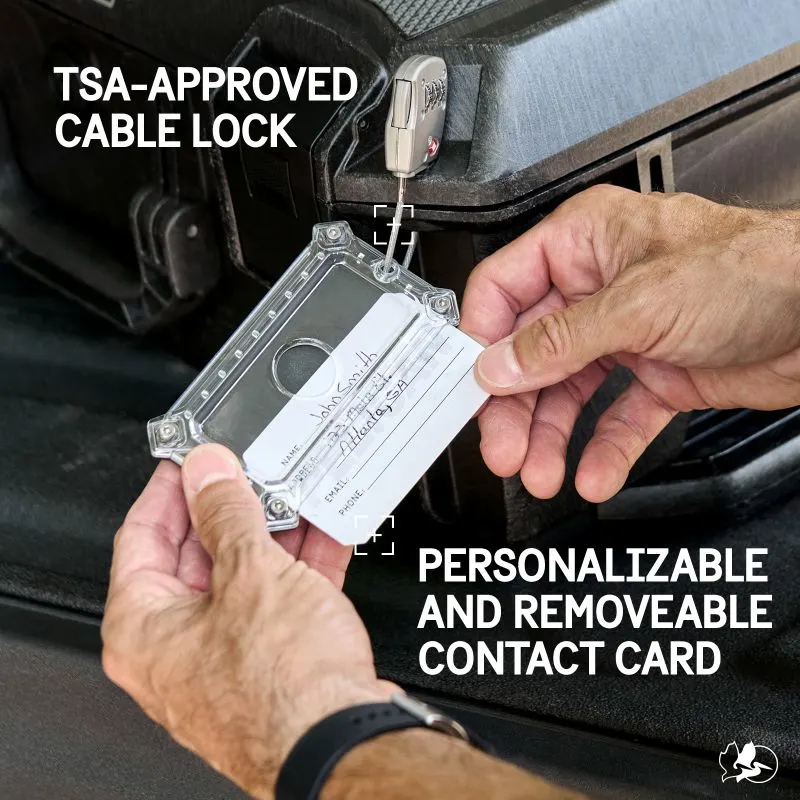 pelican airtag tracker luggage lock