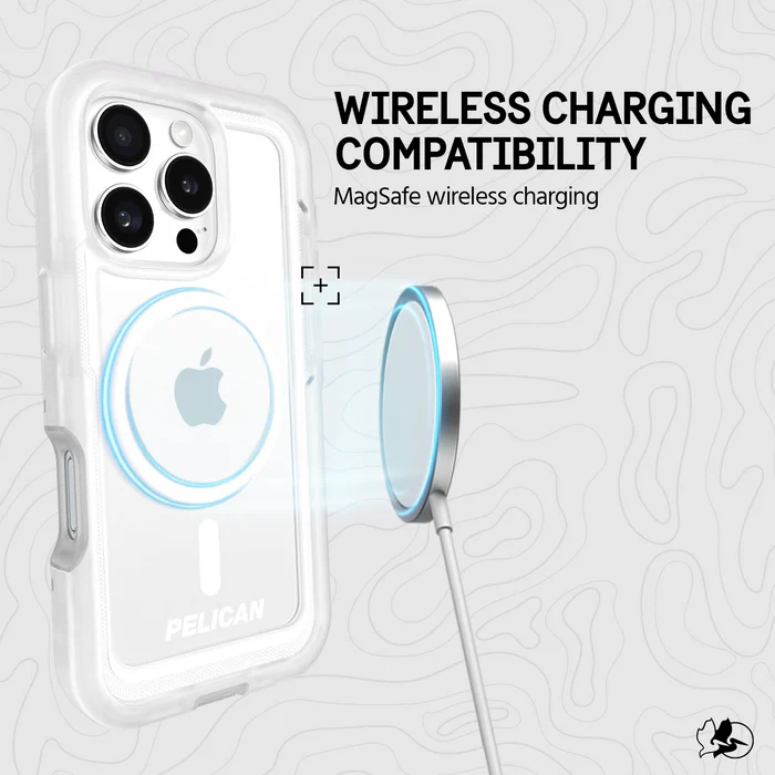 Pelican Voyager MagSafe Case with Holster for iPhone 16 Pro | Clear - Image 6