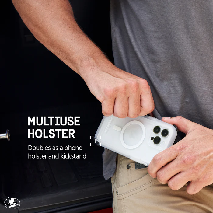 Pelican Voyager MagSafe Case with Holster for iPhone 16 Pro | Clear - Image 7